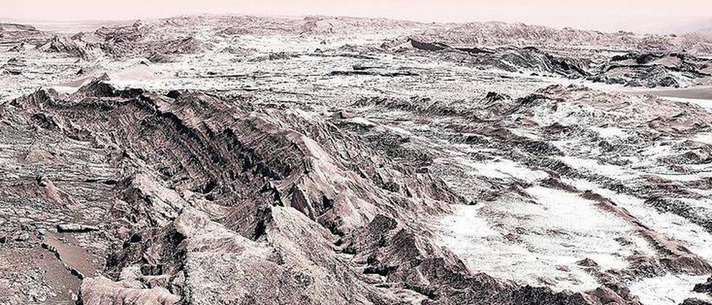 Die Erde als ferner Planet. Najjars Aufnahme „Interplanetary Landscape“ stammt von 2014.