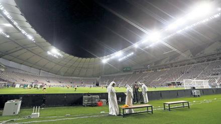 Das WM-Stadion von Doha.