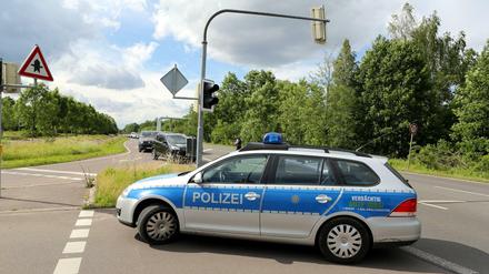 Ein Großaufgebot der Polizei fahndete nach dem Mädchen.
