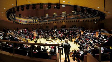 Zufrieden mit der ersten Saison. Der Pierre Boulez Saal war fast immer voll.