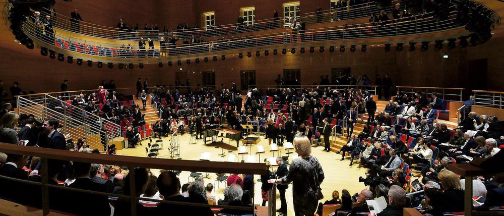 Zufrieden mit der ersten Saison. Der Pierre Boulez Saal war fast immer voll.