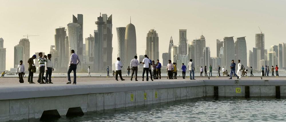 Reich, aber isoliert. Vor einigen Tagen haben einige arabische Staaten die diplomatischen Beziehungen zu Katar abgebrochen.