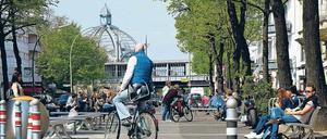 Der Umbau der Schöneberger Maaßenstraße zwischen Nollendorf- und Winterfeldtplatz ist umstritten.
