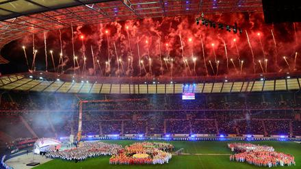 Auch die Stadiongala des Turnfests im Berliner Olympiastadion war sehr gelungen.