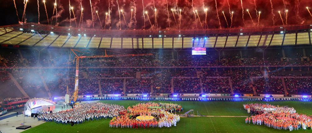 Auch die Stadiongala des Turnfests im Berliner Olympiastadion war sehr gelungen.