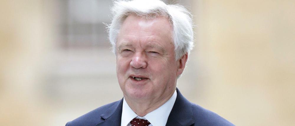 Der britische Brexit-Minister David Davis.