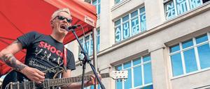 Lautstark. Protestkonzert für die „Potse“ und den „Drugstore“ im Juni 2017. 
