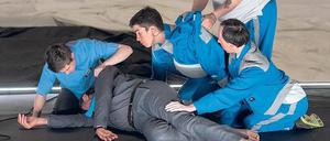 Kraftvoll. Darsteller mit geistiger Behinderung in „Lady Eats Apple“. 