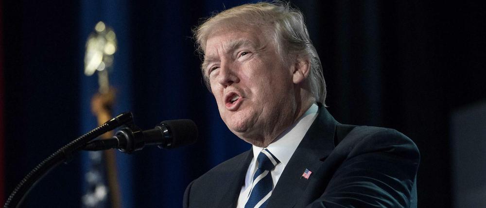 US-Präsident Donald Trump steht durch die Russland-Affäre stark unter Druck.