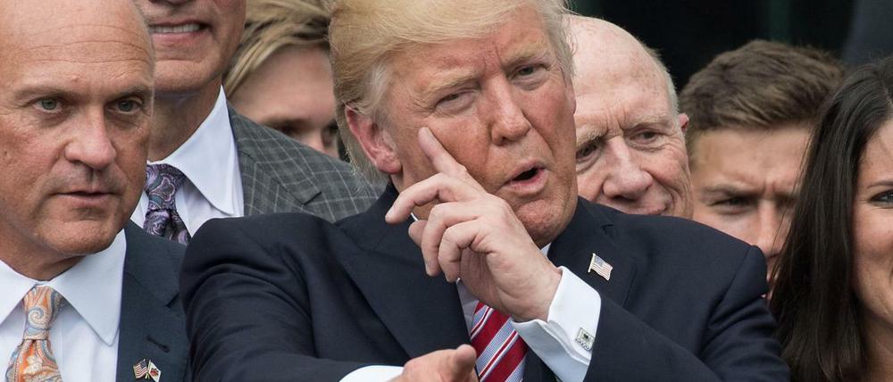 US-Präsident Donald Trump. 
