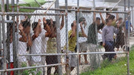 Derzeit sitzen 800 Flüchtlinge auf Manus fest.