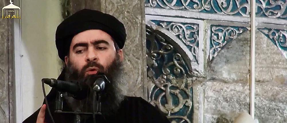 IS-Chef Abu Bakr al-Bagdadi.