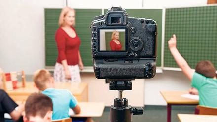 Fokussiert: Für das Videoportal wurden Unterrichtssituationen an Berliner Schulen gefilmt.