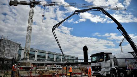 Bald soll es am Ostkreuz vorbei sein mit dem Bauen. Bis dahin wird es aber nochmal intensiv.