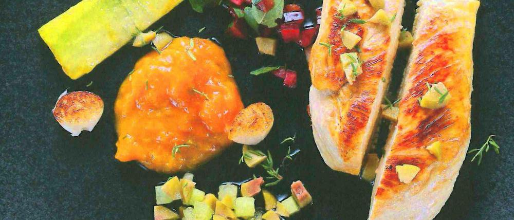 Eine Alternative zu Dosenravioli: Dollases "Huhn, fruchtig und südlich".