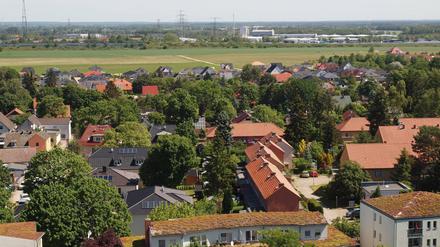 Blick über die Stadt. Gesorgt wird hier für die Bürger, sagt Bürgermeister Jürgen Henze.