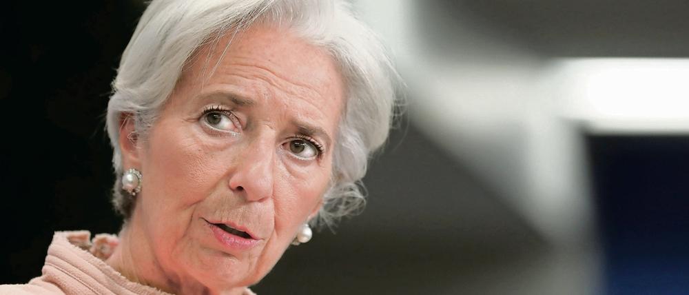 IWF-Chefin Christine Lagarde