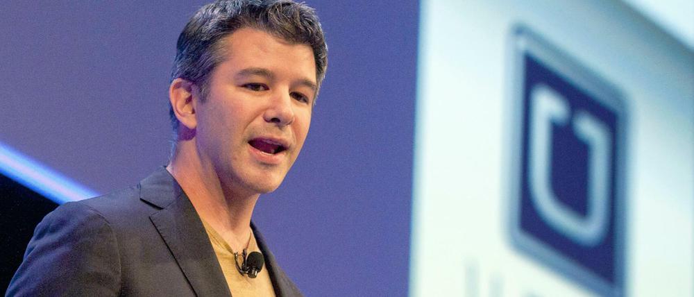 Travis Kalanick, Gründer und Vorstandsvorsitzender der Fahrdienstleistungsanbieters Uber.