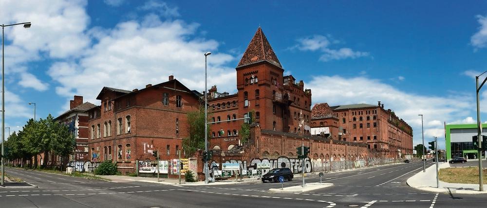 Die Bärenquell-Brauereigelände in Niederschöneweide hat sich seit Schließung der Fabrik in ein Elendsquartier verwandelt. 