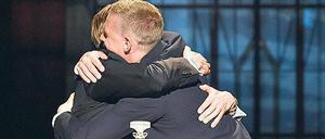 Wehmut: Das letzte Foto von Joko & Klaas aus ihrem „Circus Halligalli“.