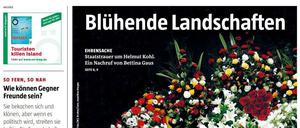 Die Titelseite der "taz"-Ausgabe vom 17. Juni erntete heftige Kritik. 