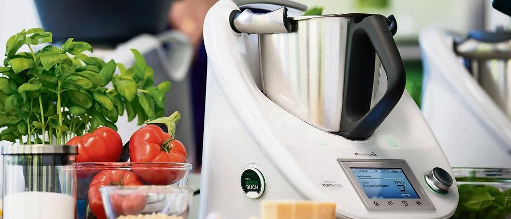 Der Thermomix in der Vorwerk-Versuchtsküche in Wuppertal. In Australien hat das Küchengerät Probleme verursacht.