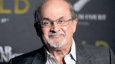 Ihn traf Khomeinis Fatwa. Salman Rushdie, Autor der „Satanischen Verse“.