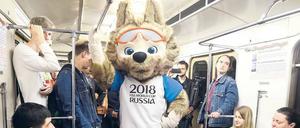 Heiß auf Fußball? Zumindest das Maskottchen der WM 2018 ist es.