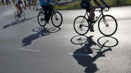 Gefährliches Tempo. Beim Velothon wird um Sekunden gekämpft, was das Risiko schwerer Stürze erhöht.