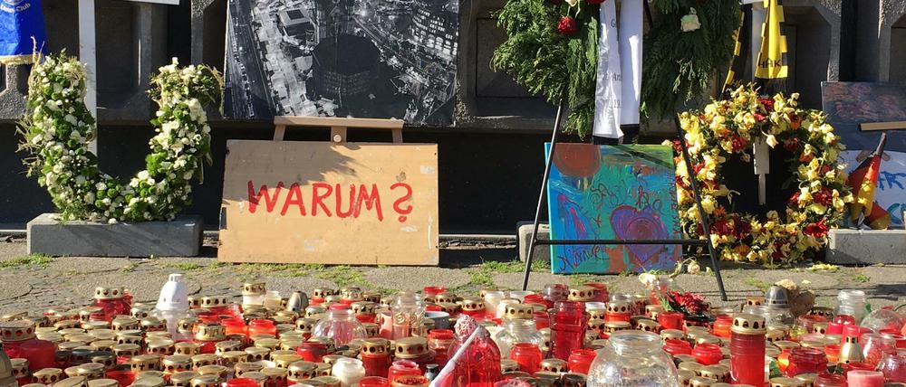 So sieht der Ort des Gedenkens derzeit noch aus.