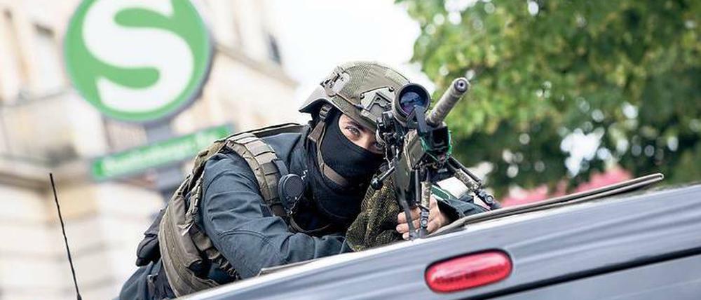 Viele Polizisten in Berlin sind nicht mehr richtig in Schuss.
