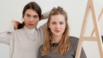 Lernten sich an der Kunsthochschule Weißensee kennen: Rasa Weber (li.) und Essi Johanna Glomb 