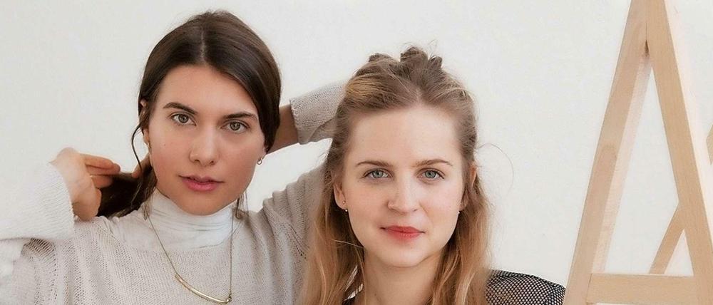 Lernten sich an der Kunsthochschule Weißensee kennen: Rasa Weber (li.) und Essi Johanna Glomb 