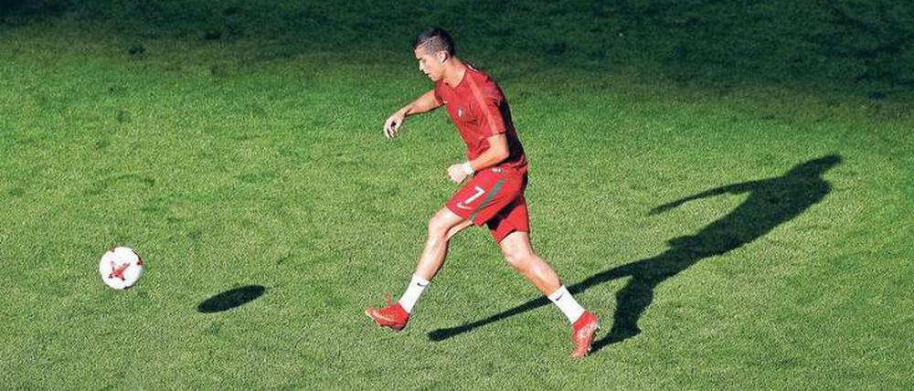 Die Schattenseite. Cristiano Ronaldo schweigt bisher zu den Vorwürfen der Steuerhinterziehung.