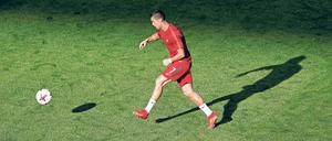 Die Schattenseite. Cristiano Ronaldo schweigt bisher zu den Vorwürfen der Steuerhinterziehung.