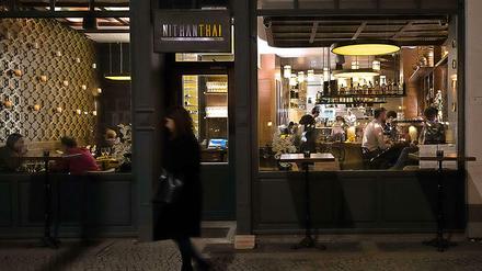 Alles andere als ein normales Thai-Restaurant: das "Nithan Thai" in der Chausseestraße in Mitte.