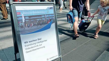 Der Test der automatischen Gesichtserkennung beginnt am 1. August und läuft ein halbes Jahr. 