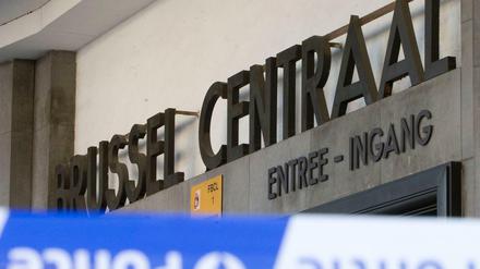 Ort des versuchten Anschlags: Der Zentralbahnhof von Brüssel (Belgien)