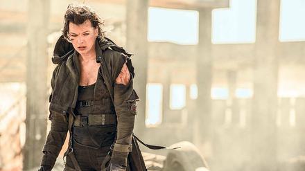 Serientäterin. Milla Jovovich spielt seit 15 Jahren die Zombiebekämpferin Alice.