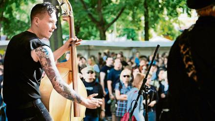 Jedes Jahr ein Fest: die Fete de la Musique, überall in der Stadt.