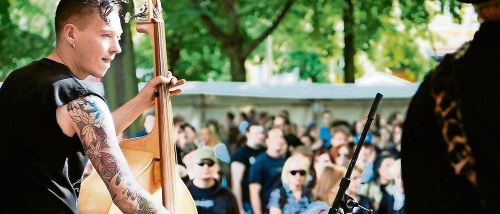 Jedes Jahr ein Fest: die Fete de la Musique, überall in der Stadt.
