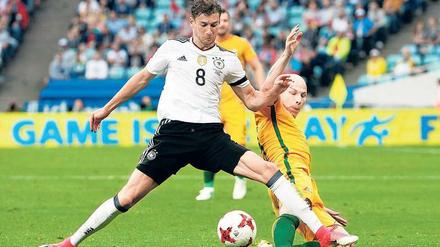 Alles abgedeckt. Schalkes Leon Goretzka könnte dank seiner Leistungen beim Confed-Cup bald in München spielen.