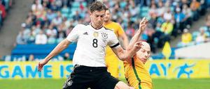 Alles abgedeckt. Schalkes Leon Goretzka könnte dank seiner Leistungen beim Confed-Cup bald in München spielen.