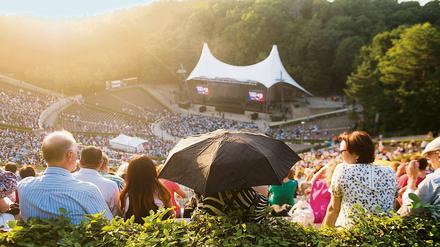 Ein herrlicher Ort: die Waldbühne.