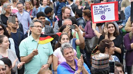 Der Auftakt: Der Kölner Ramadan-Friedensmarsch vom vergangenen Wochenende