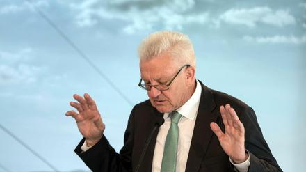 Immer mal umstritten: Der baden-württembergische Ministerpräsident Winfried Kretschmann (Bündnis 90/Die Grünen)