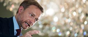 Christian Lindner, Bundesvorsitzender der Freien Demokratischen Partei (FDP).