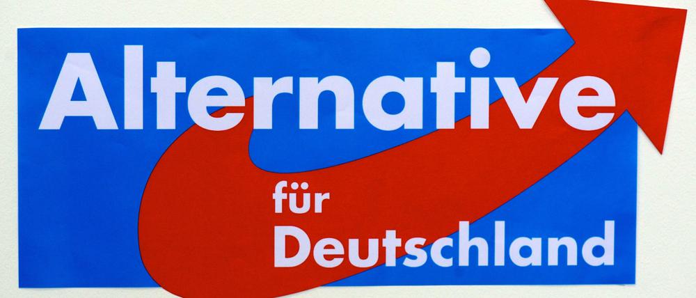 Plakat der Alternative für Deutschland