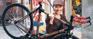 Schööön! Bambusräder sind leicht wie Aluminium und echte Unikate.