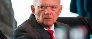 Finanzminister Wolfgang Schäuble: Wem gehört der Haushaltsüberschuss?